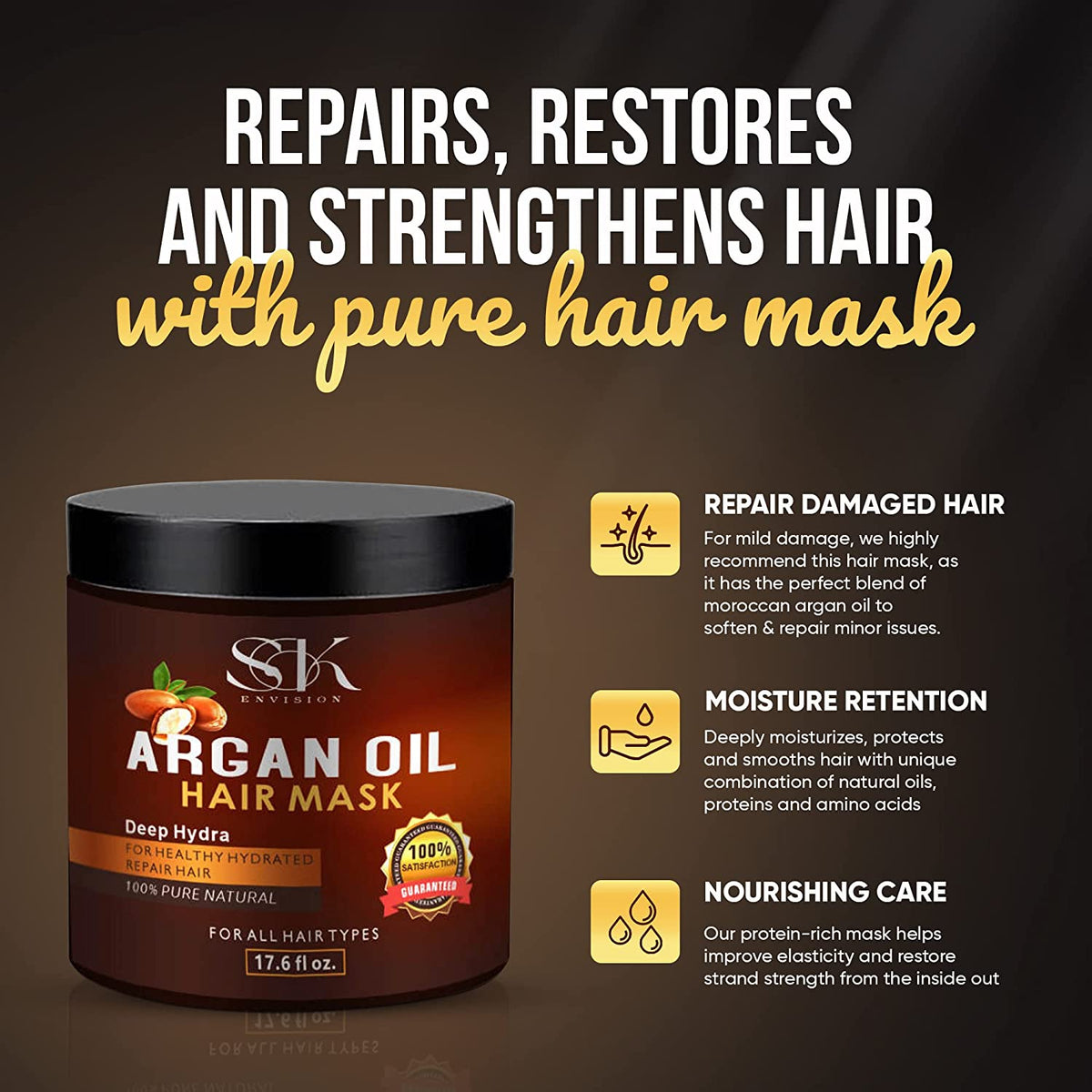 HairClimax: Healing Virgin Hair Masque – PURA D'OR