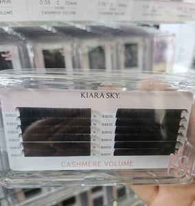 Kiara Sky Lash Extensions Cashmere Volume - 0.03 - CC - 14mm CVCC314