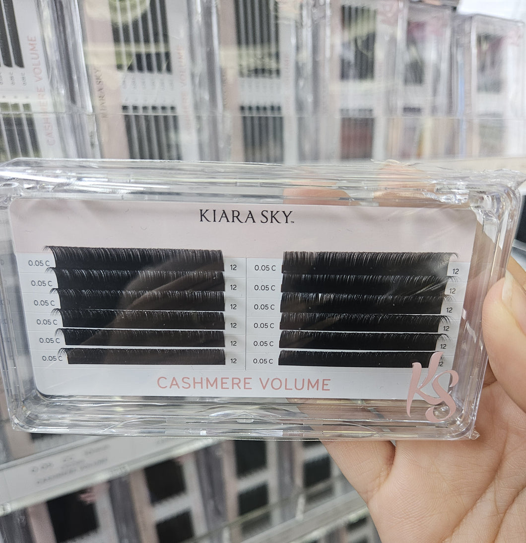 Kiara Sky Lash Extensions Cashmere Volume - 0.05 - C - 12mm CVC512