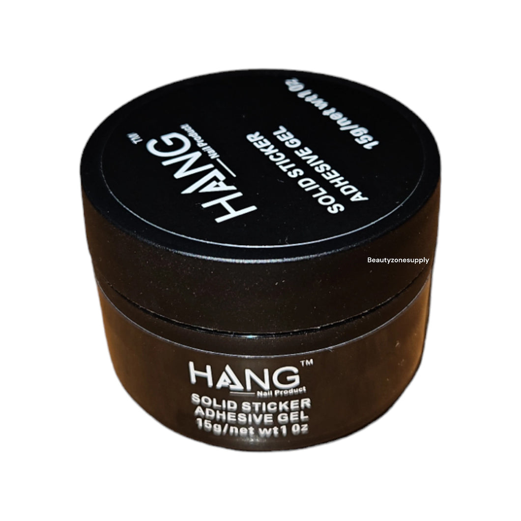 Hang Solid Sticker Adhesive Gel UVLED Jar 1 oz