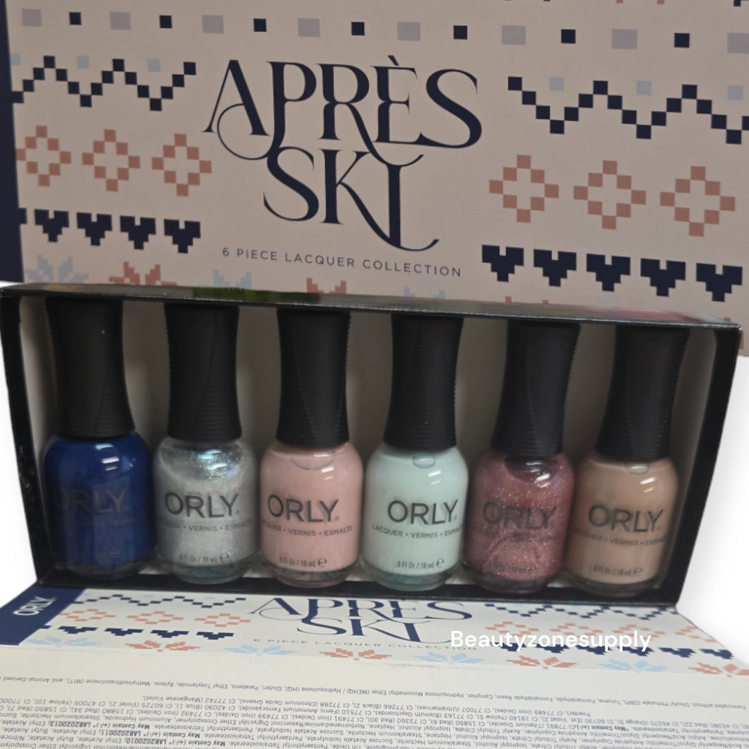 Orly Nail Lacquer Apres Ski Winter 2024 6 pix kit 2500077