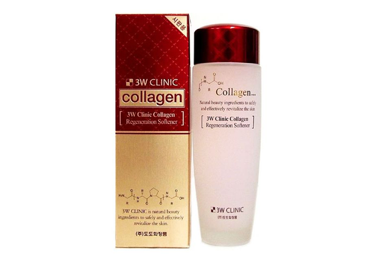 3W Clinic Collagen Regeneration Softener 150ml Red