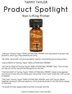 Tammy Taylor Acrylic Nail Non Lifting Primer .5oz/15ml