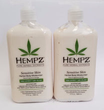 Load image into Gallery viewer, Hempz  Herbal Body moisturizer Sensitive Skin - 17 fl. oz (Pack of 2)