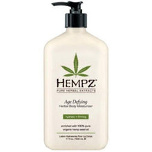 Load image into Gallery viewer, Hempz Lotion Herbal Body moisturizer - Age Defying 17 fl. oz