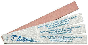 Tammy Taylor Peel 'N' Stick Disposable File - 180 Grit - Pack of 50 count