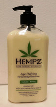 Load image into Gallery viewer, Hempz Lotion Herbal Body moisturizer - Age Defying 17 fl. oz