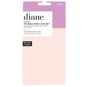 Diane Invisible Mesh Hair Net 3 pack