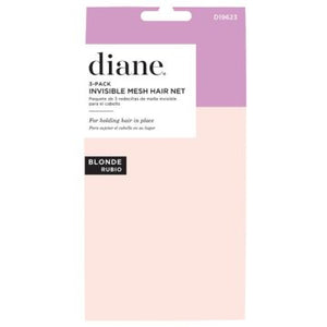 Diane Invisible Mesh Hair Net 3 pack