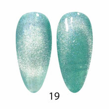 Load image into Gallery viewer, DC dnd 9D Cat Eye Unicorn #19- Aqua Freckles 0.5 oz