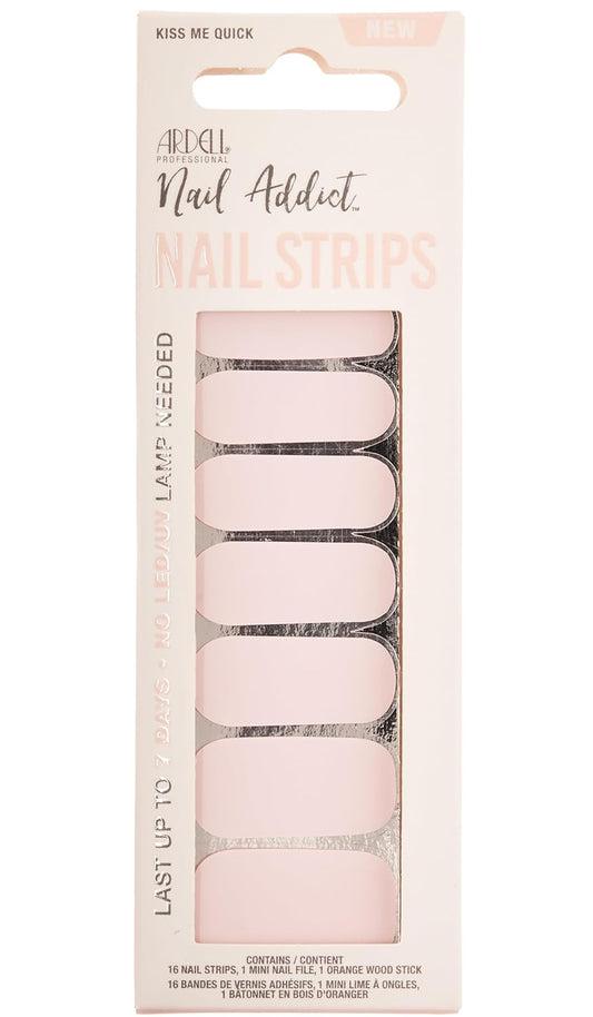 Ardell Nail Addict Nail Strips, Kiss Me Quick #36889