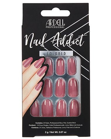 Ardell Press-on Nails Nail Addict Solid Styles Sweet Pink  #63833