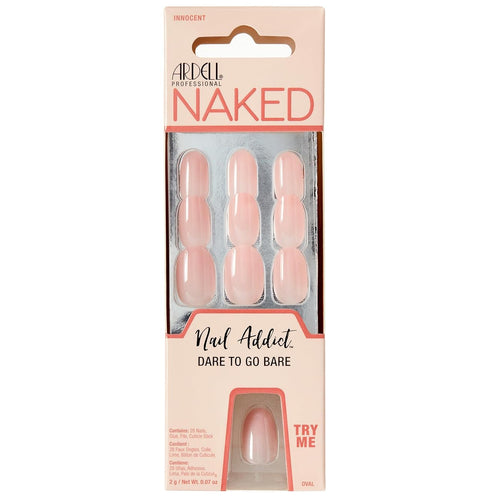 Ardell Press-on Nails Naked Dares you to go bare Innocent #37426