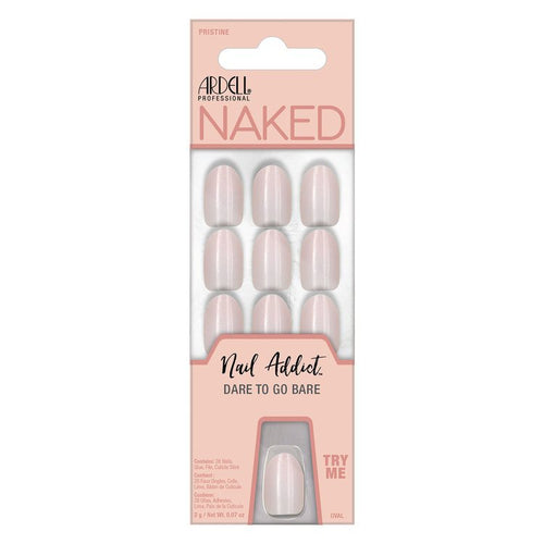 Ardell Press-on Nails Naked Dares you to go bare Pristine #37425