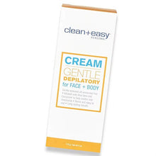 Load image into Gallery viewer, Clean+Easy Cream Hair Depilatory For Face + Body 4oz #45023