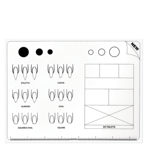 DL Pro Silicone Nail Art Stamping Mat #DL-C467