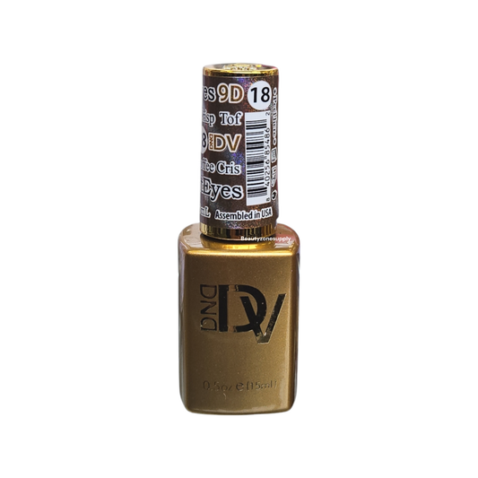 DND Diva 9D Candy Cat Eye Gel #18 Toffee Crisp