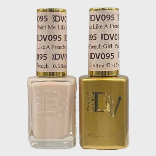 DND Diva Duo Gel & Lacquer 095 Paint Me Like A French Girl