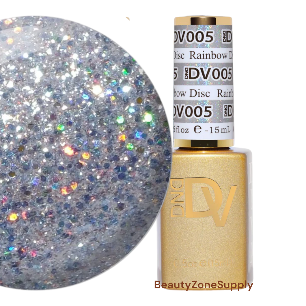 DND Diva Gel Polish 0.5 oz 005 Rainbow Disco