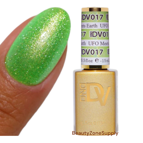 DND Diva Gel Polish 0.5 oz 017 UFO Meets Earth