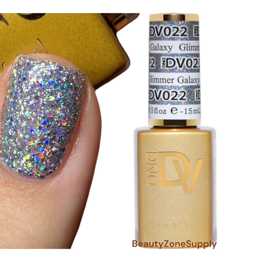 DND Diva Gel Polish 0.5 oz 022 Glimmer Galaxy