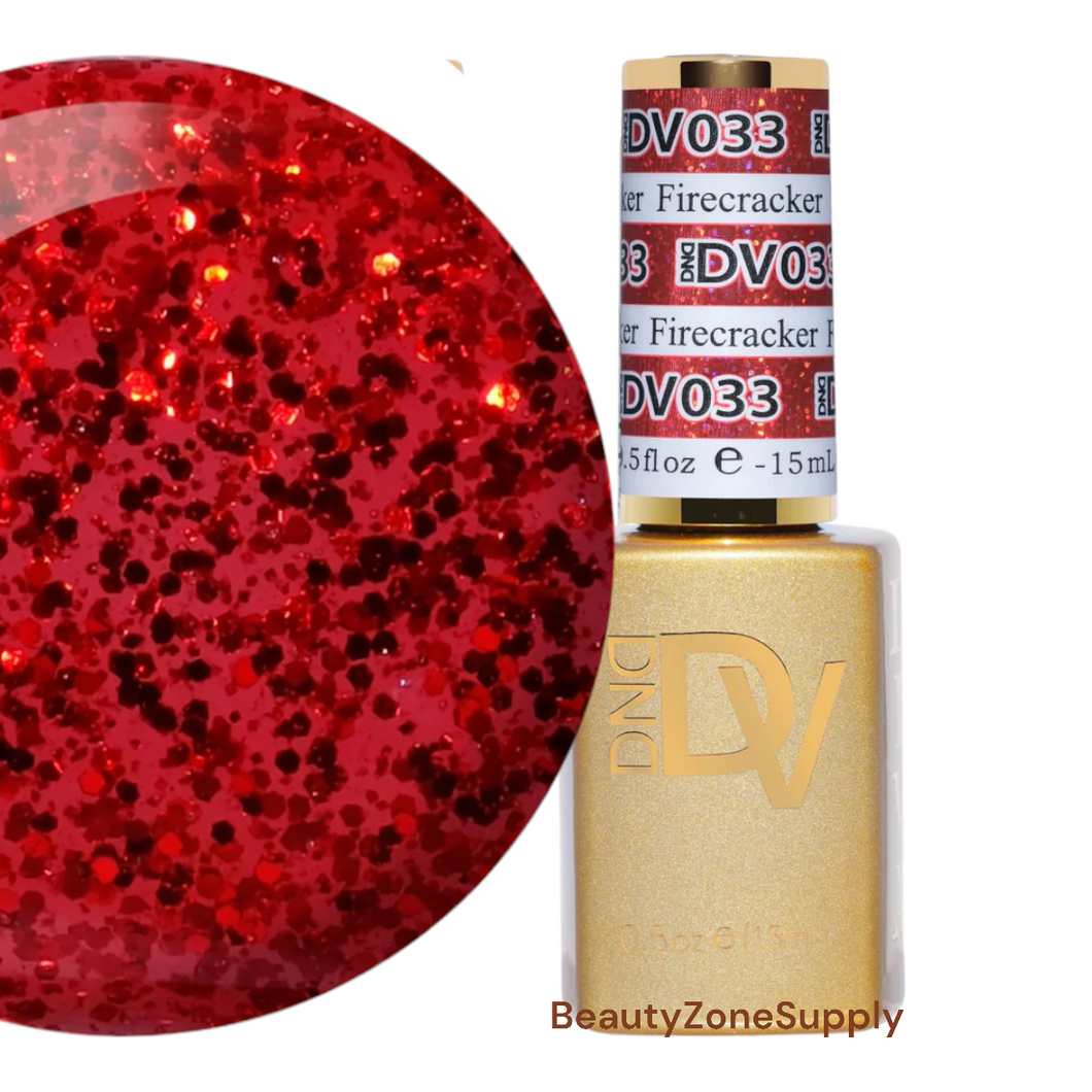 DND Diva Gel Polish 0.5 oz 033 Firecracker