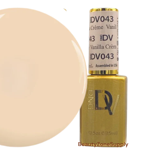 DND Diva Gel Polish 0.5 oz 043 Vanilla Creme