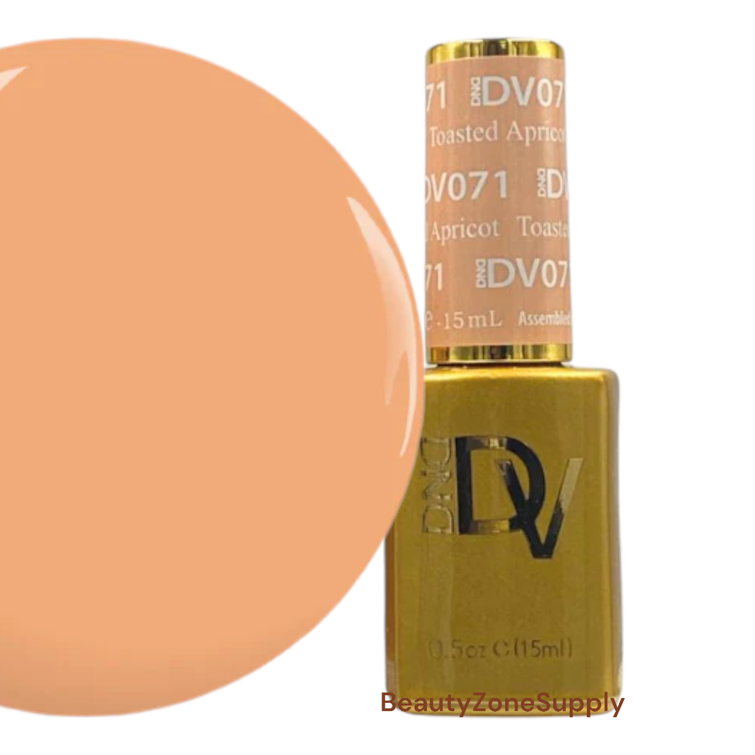 DND Diva Gel Polish 0.5 oz 071 Toasted Apricot