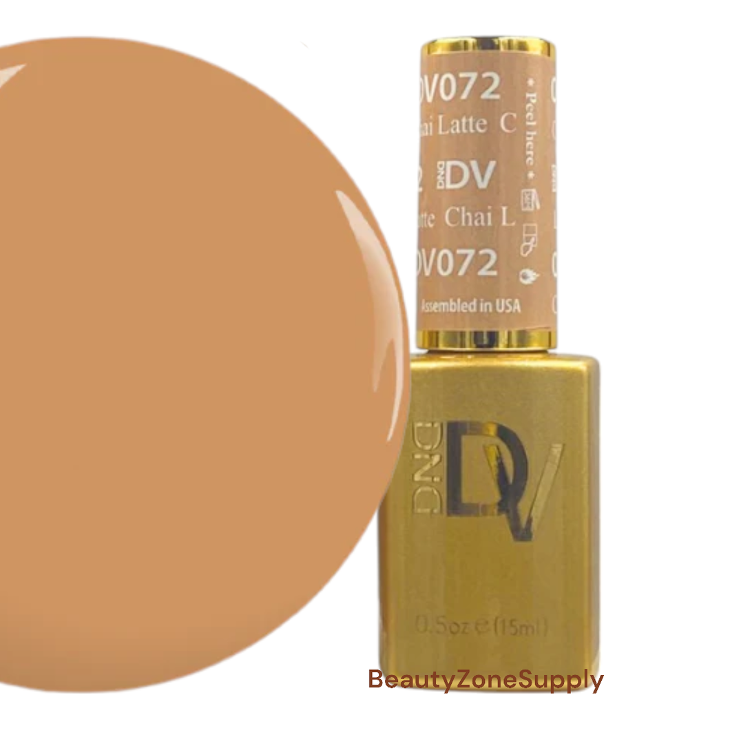 DND Diva Gel Polish 0.5 oz 072 Chai Latte