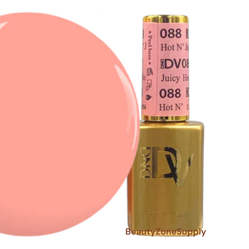 DND Diva Gel Polish 0.5 oz 088 Hot N' Juicy