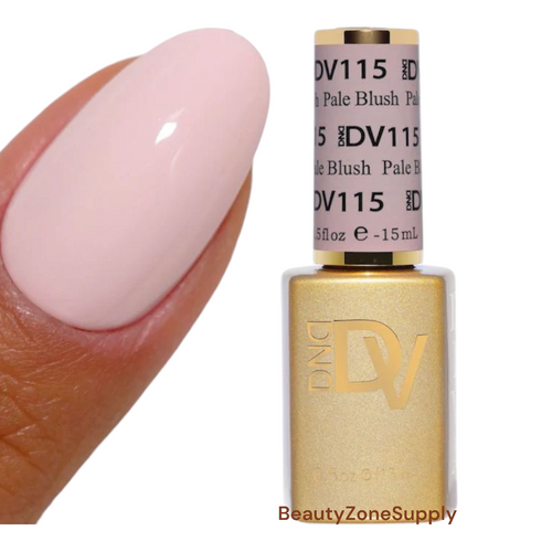 DND Diva Gel Polish 0.5 oz 115 Pale Blush