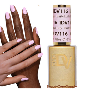 DND Diva Gel Polish 0.5 oz 116 Pastel Lily