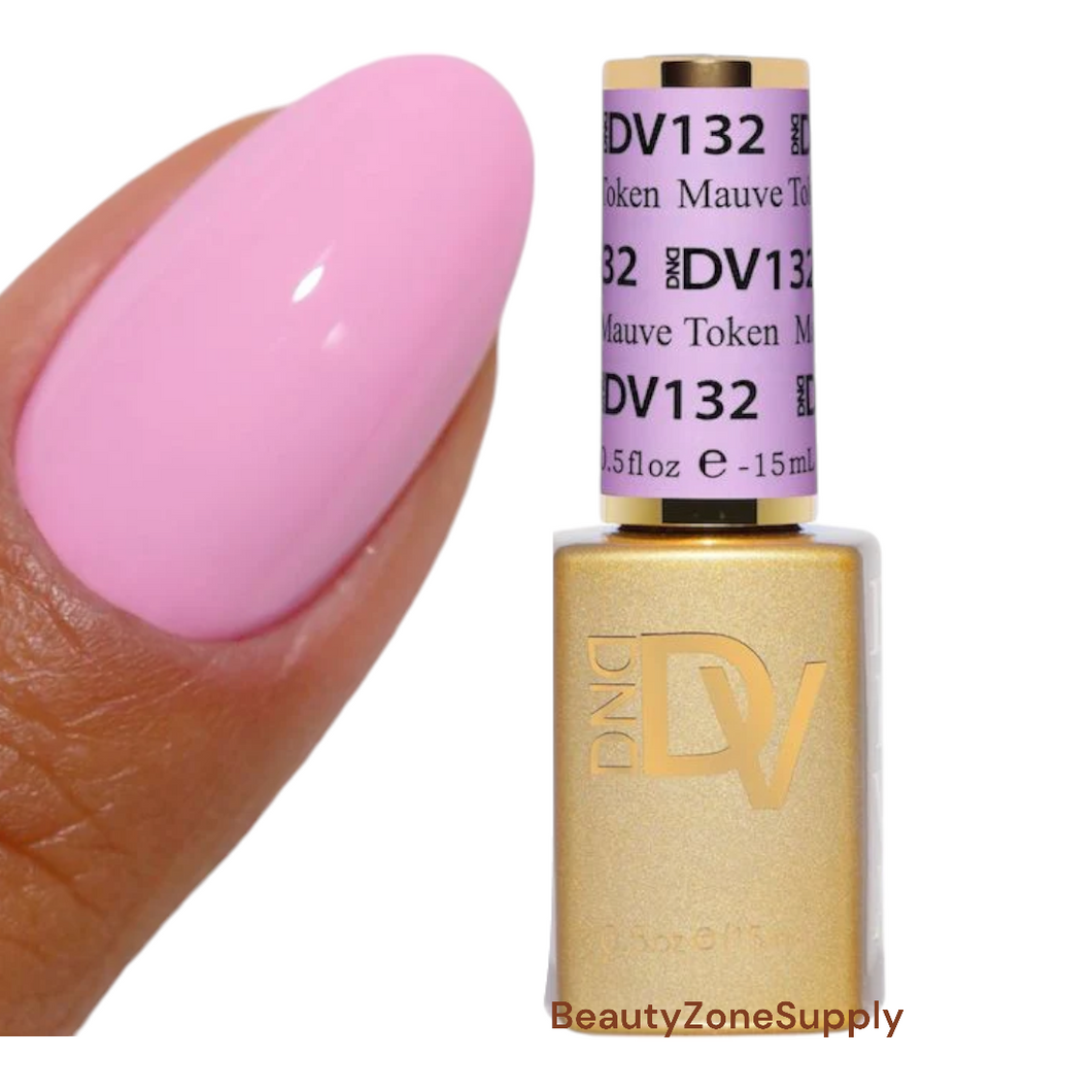 DND Diva Gel Polish 0.5 oz 132 Mauve Token