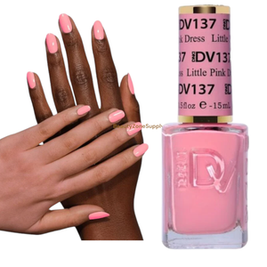 DND Diva Gel Polish 0.5 oz 137 Little Pink Dress