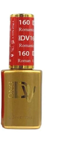 DND Diva Gel Polish 0.5 oz 160 Red Diva Romanticist