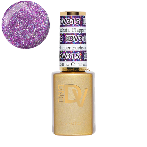 DND Diva Gel Polish Platinum Fancy Fig 0.5 oz #316