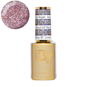 DND Diva Gel Polish Platinum Jewel of the Night 0.5 oz #308