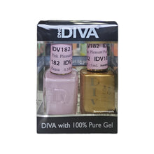 Load image into Gallery viewer, DND Diva Duo Gel &amp; Lacquer 182 Pleasant Pink