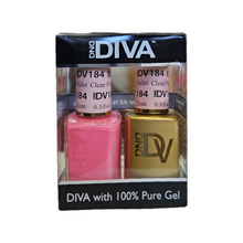 Load image into Gallery viewer, DND Diva Duo Gel &amp; Lacquer 184 Clean Pallet