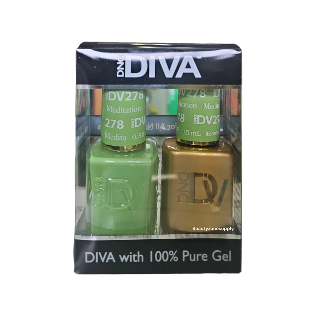 DND Diva Duo Gel & Lacquer 278 Meditation