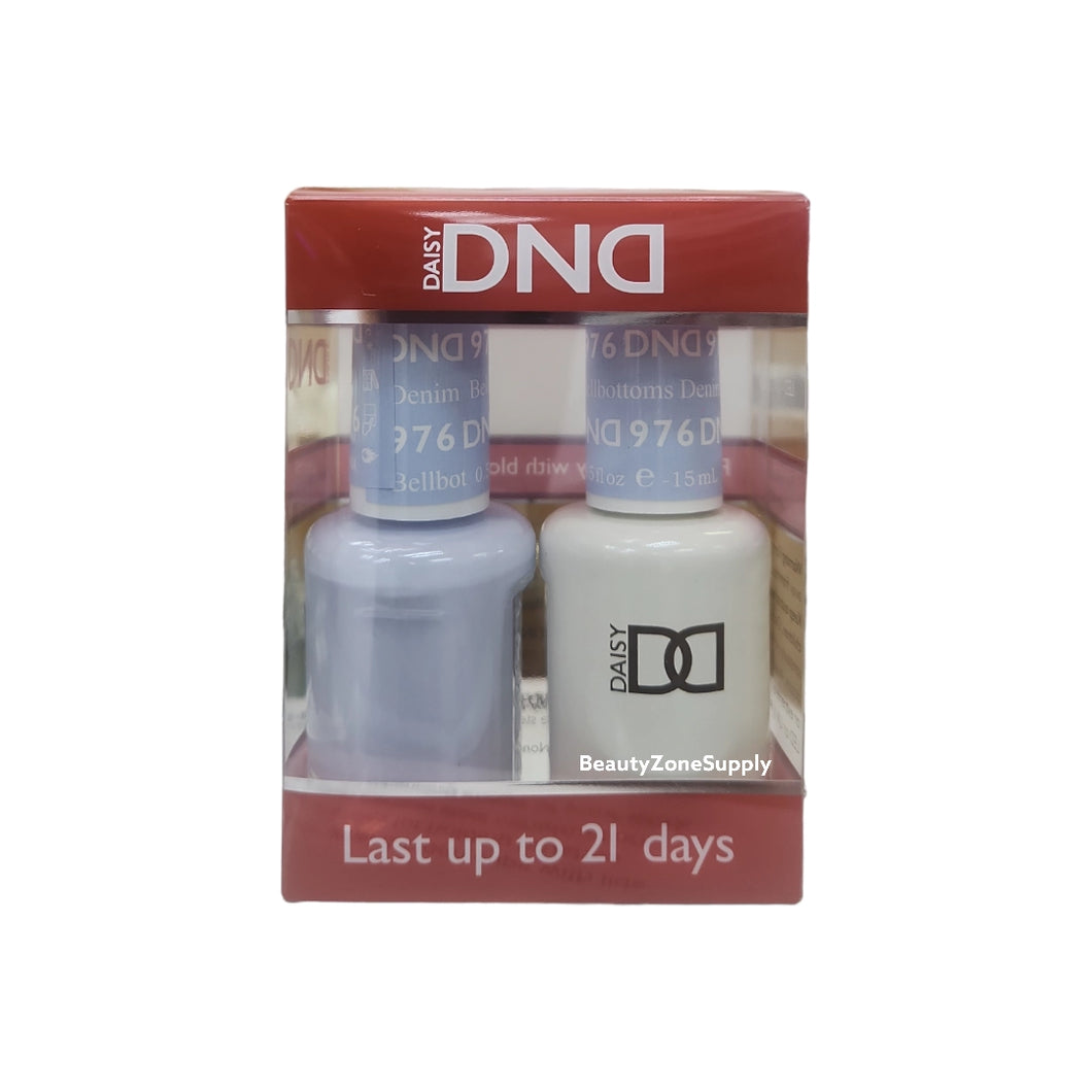 DND Duo Gel & Lacquer Bellbottoms Denim #976