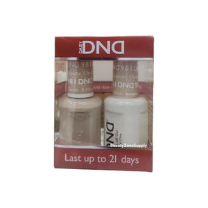 DND Duo Gel & Lacquer Chestnut Cassette #981