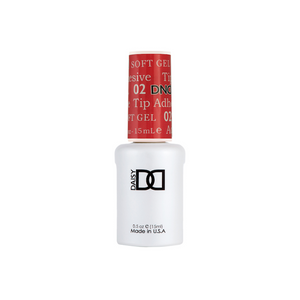 DND Soft Gel Tips E Glue 0.5 fl oz #02