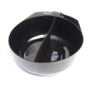 Diane 12 oz Divided Tint Bowl Black DAA004