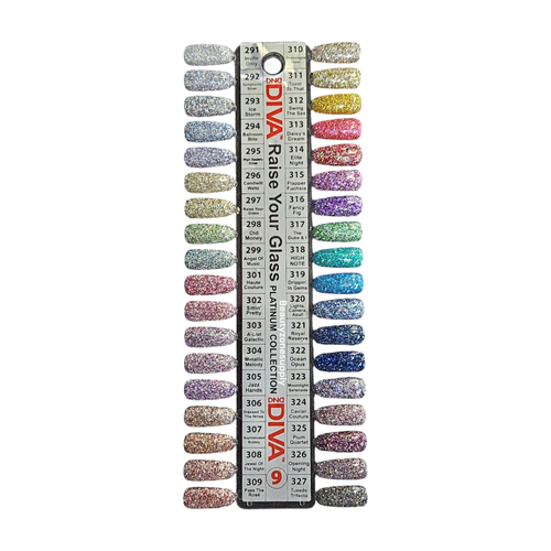 DND Diva Gel Polish Platinum Collection 36 pc !! Free Ship