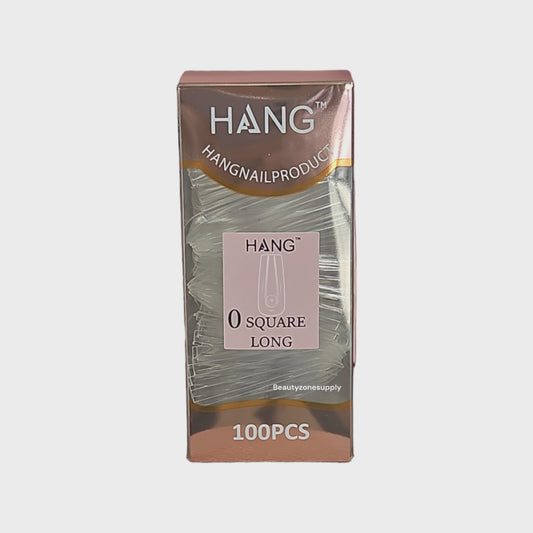 Hang Gel x Tips Premium 100 pc Refill Box Square Long