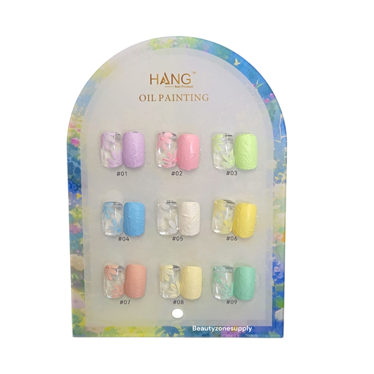 Hang Oil Painting UV Gel 9 Colors Set A