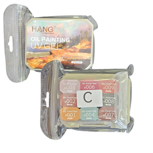 Hang Oil Painting UV Gel 9 Colors Set C