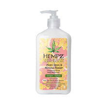 Load image into Gallery viewer, Hempz Fresh Fusions Pink Citron &amp; Mimosa Flower Energizing Herbal Body Moisturizer - 17oz