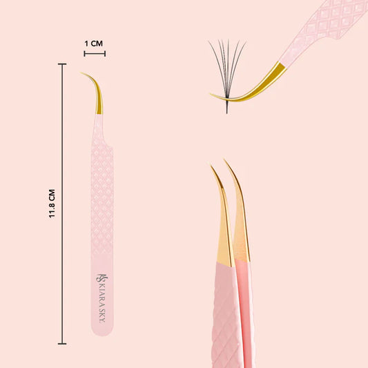 Kiara Sky Lash Curve Eyelash Tweezer LT02